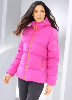 Discount BADER Jacke mit Windfangärmeln NEONPINK