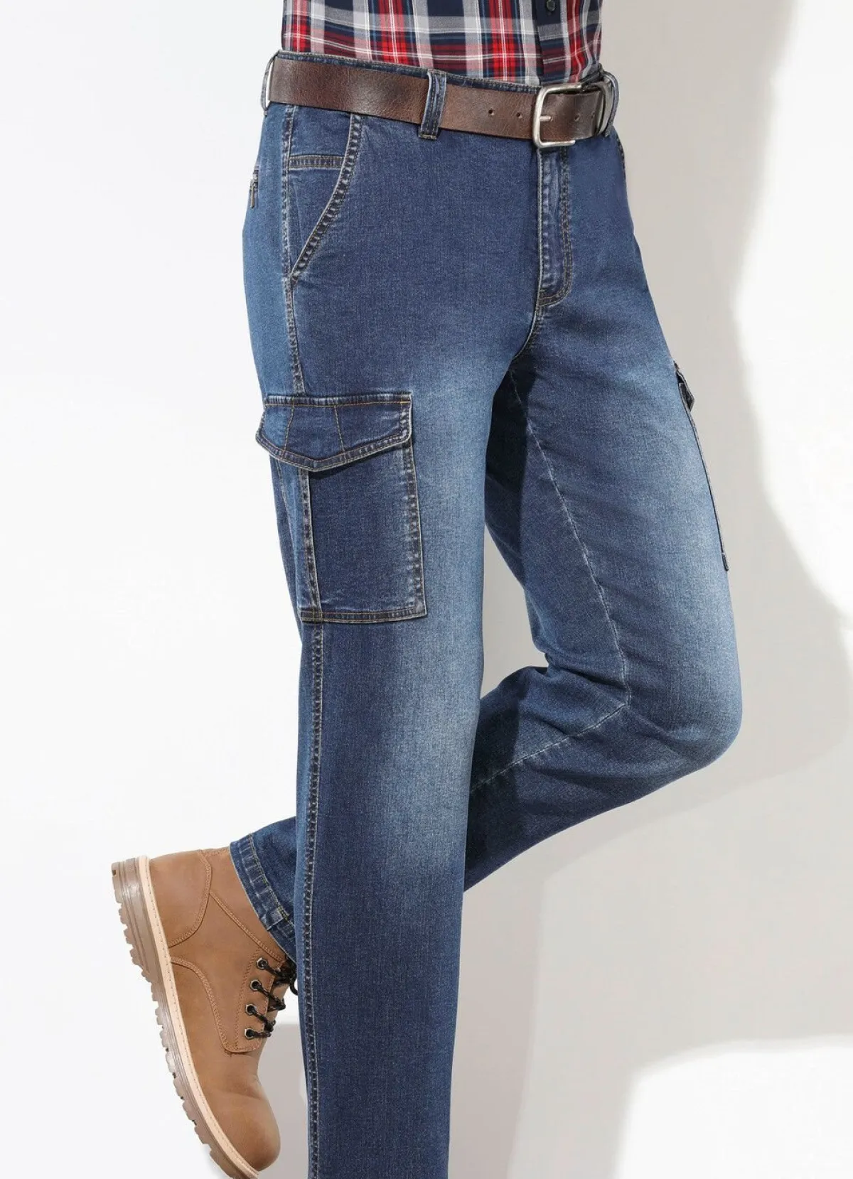 Clearance BADER Jeans in 2 Farben JEANSBLAU