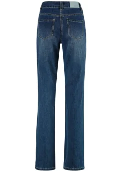 Clearance BADER Jeans in 4-Pocket-Form DUNKELBLAU