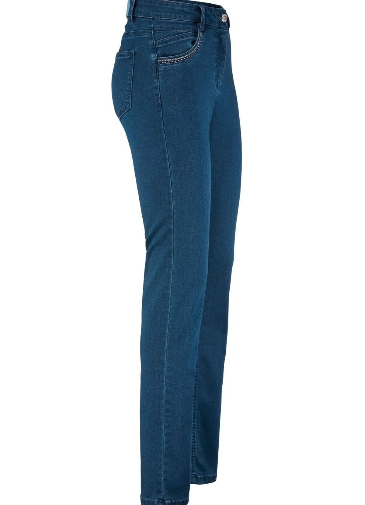 Hot BADER Jeans in 5-Pocket-Form JEANSBLAU