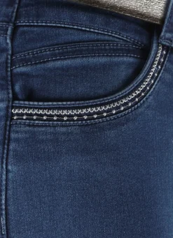 Hot BADER Jeans in 5-Pocket-Form JEANSBLAU