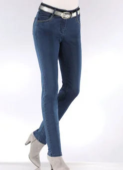 Hot BADER Jeans in 5-Pocket-Form JEANSBLAU