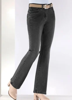 Clearance BADER Jeans in 5-Pocket-Form SCHWARZ