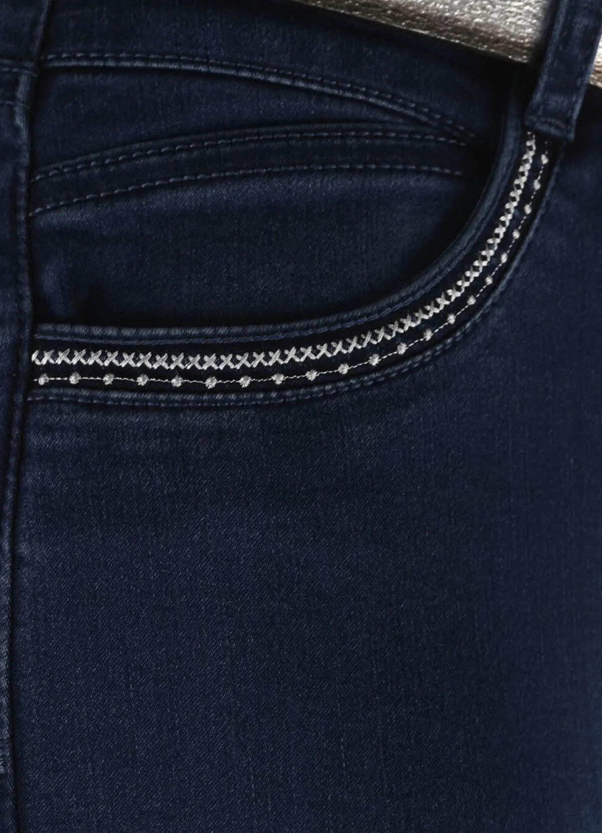 Hot BADER Jeans in 5-Pocket-Form DUNKELBLAU