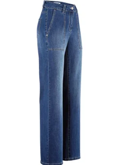 Online BADER Jeans in 4-Pocket-Form JEANSBLAU