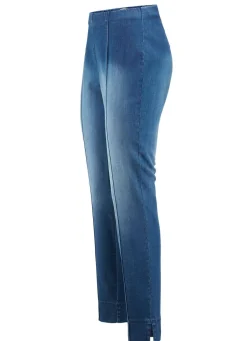 Discount COSMA Jeans mit abgesteppten Biesen JEANSBLAU