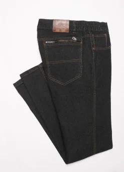 Discount BADER Jeans mit Dehnbundeinsätzen in 3 Farben SCHWARZ