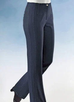 Sale BADER Jeans mit figurgünstiger Teilungsnaht DUNKELBLAU