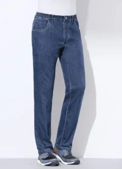 Online BADER Jeans mit Gummibund in 3 Farben JEANSBLAU