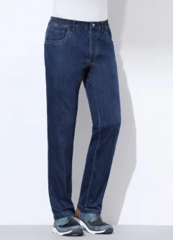 Sale BADER Jeans mit Gummibund in 3 Farben DUNKELJEANS