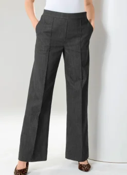 New BADER Jeans mit leicht ausgestellter Beinweite SCHWARZ