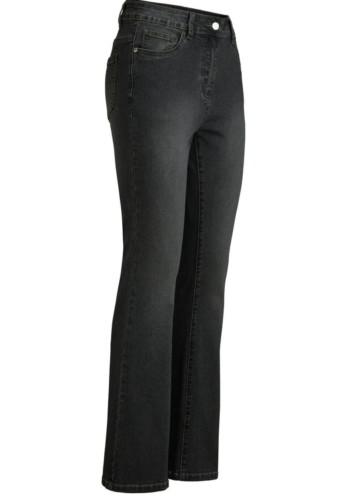 Best BADER Jeans mit leicht ausgestellter Beinweite SCHWARZ
