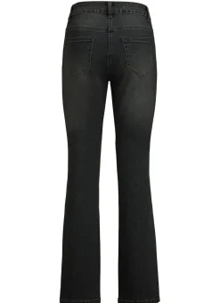 Best BADER Jeans mit leicht ausgestellter Beinweite SCHWARZ