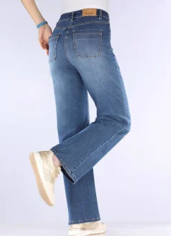 Hot BADER Jeans mit modischen Vordertaschen JEANSBLAU