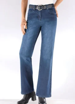 Online BADER Jeans mit modischer Beinweite JEANSBLAU