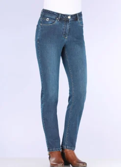 Discount BADER Jeans mit praktischer Handytasche JEANSBLAU