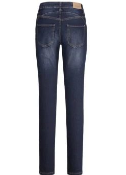 Hot BADER Jeans mit Push-up-Effekt DUNKELBLAU