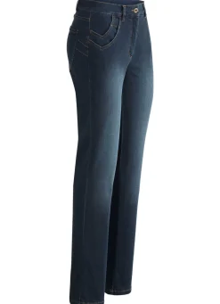 Best COSMA Jeans mit raffinierter Taschenlösung DUNKELBLAU