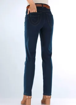 Best COSMA Jeans mit raffinierter Taschenlösung DUNKELBLAU