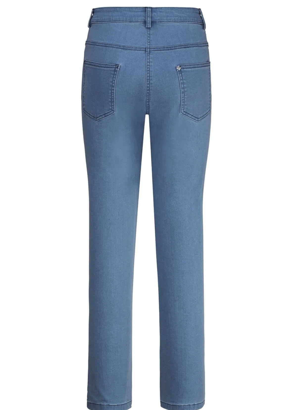 Best BADER Jeans mit schöner Stickerei JEANSBLAU