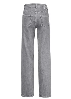 Hot BADER Jeans mit Stern-Details grau