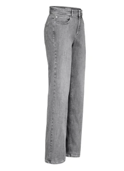 Hot BADER Jeans mit Stern-Details grau