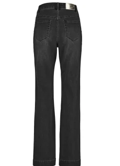 Sale BADER Jeans mit trendigen Zierknöpfen SCHWARZ