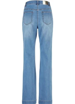 Discount BADER Jeans mit trendigen Zierknöpfen JEANSBLAU