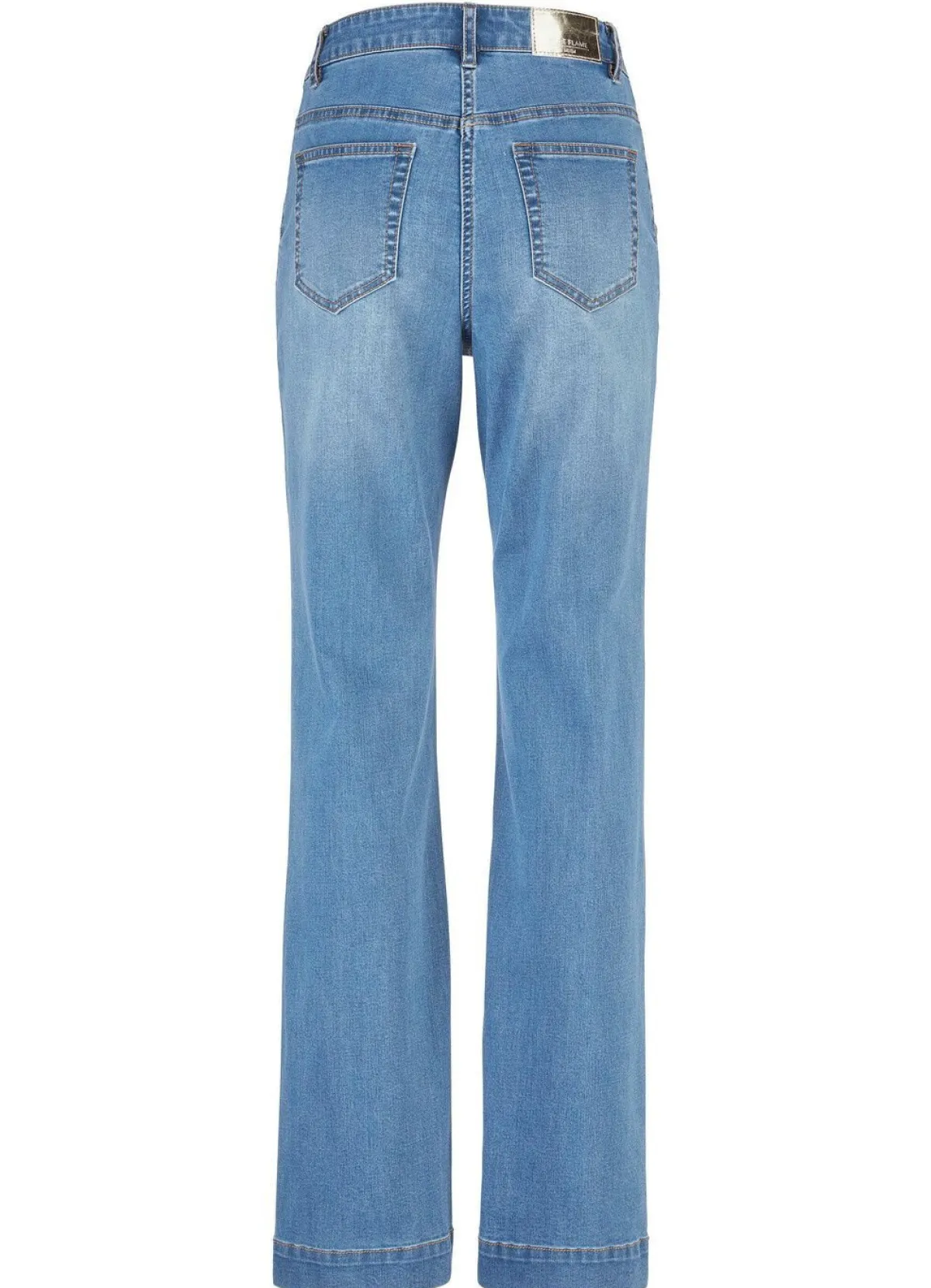 Discount BADER Jeans mit trendigen Zierknöpfen JEANSBLAU