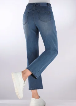Clearance BADER Jeans mit trendigen Ziernieten JEANSBLAU