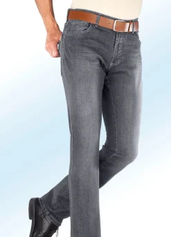 Online FRANCESCO BOTTI Jeans von "" mit Dehnbund in 3 Farben GRAU