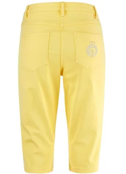 Hot BADER Jeans-Bermudas GELB