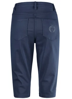 Discount BADER Jeans-Bermudas DUNKELBLAU