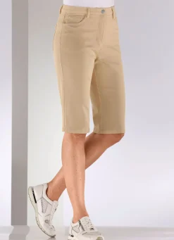 New BADER Jeans-Bermudas SAND