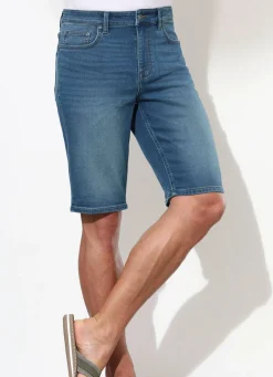 BADER Jeans-Bermudas in 3 Farben JEANSBLAU