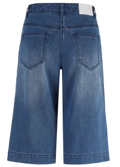 BADER Jeans-Bermudas in 5-Pocket-Form DUNKELBLAU