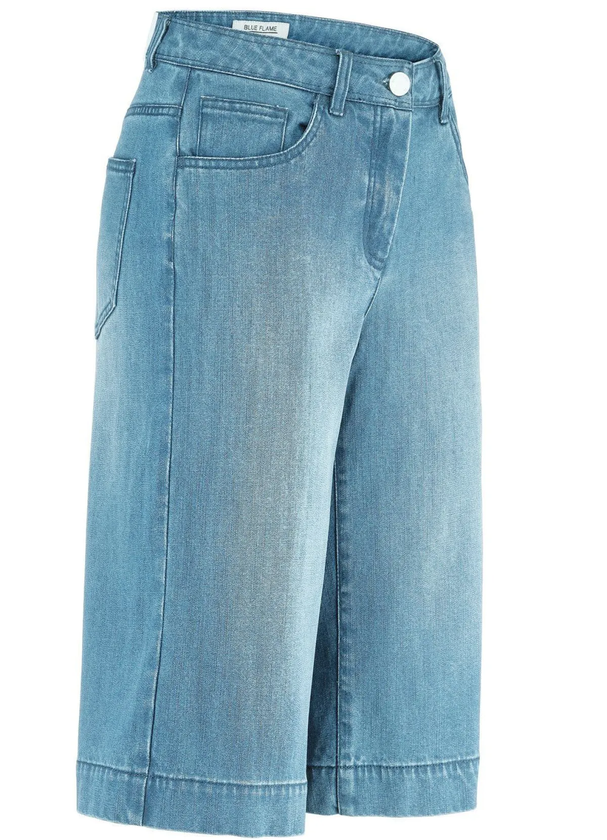 Hot BADER Jeans-Bermudas in 5-Pocket-Form HELLBLAU