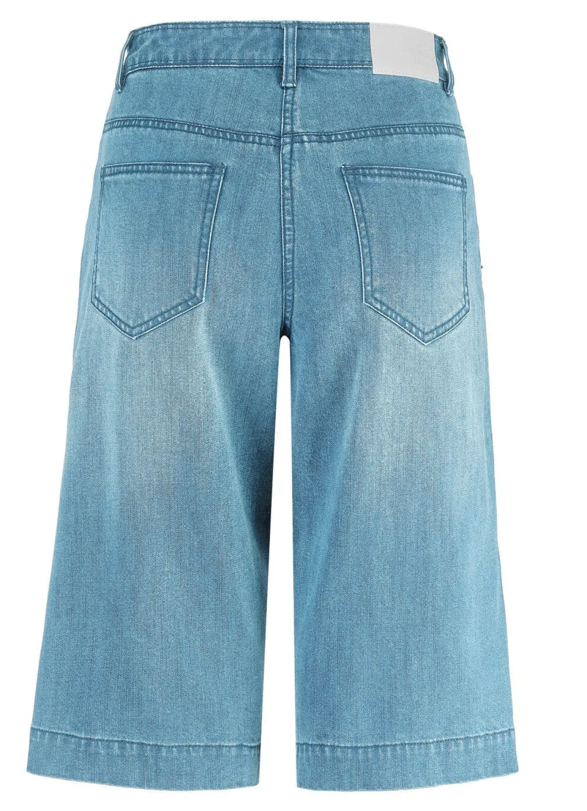 Hot BADER Jeans-Bermudas in 5-Pocket-Form HELLBLAU