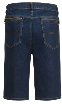 Outlet BADER Jeans-Bermudas mit Dehnbundeinsätzen in 3 Farben JEANSBLAU
