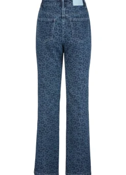 Sale BADER Jeans in aktueller Leo-Dessinierung DUNKELBLAU