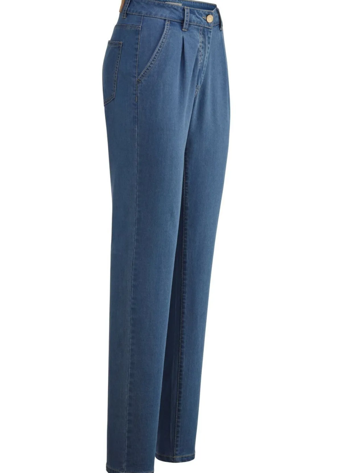 Clearance BADER Jeans in Chino-Form JEANSBLAU