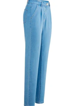 Hot BADER Jeans in Chino-Form HELLBLAU