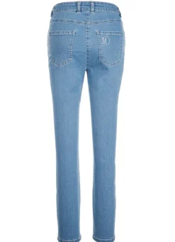 Best BADER Jeans in klassischer 5-Pocket-Form HELLBLAU