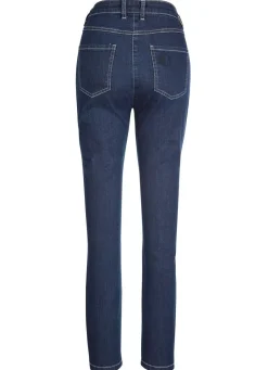 Outlet BADER Jeans in klassischer 5-Pocket-Form DUNKELBLAU