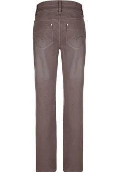 Discount BADER Jeans in 5-Pocket-Form SCHOKOBRAUN
