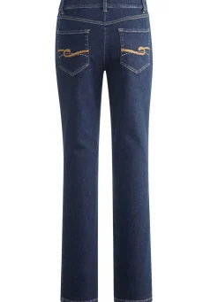 Clearance BADER Jeans in 4-Pocket-Form DUNKELBLAU