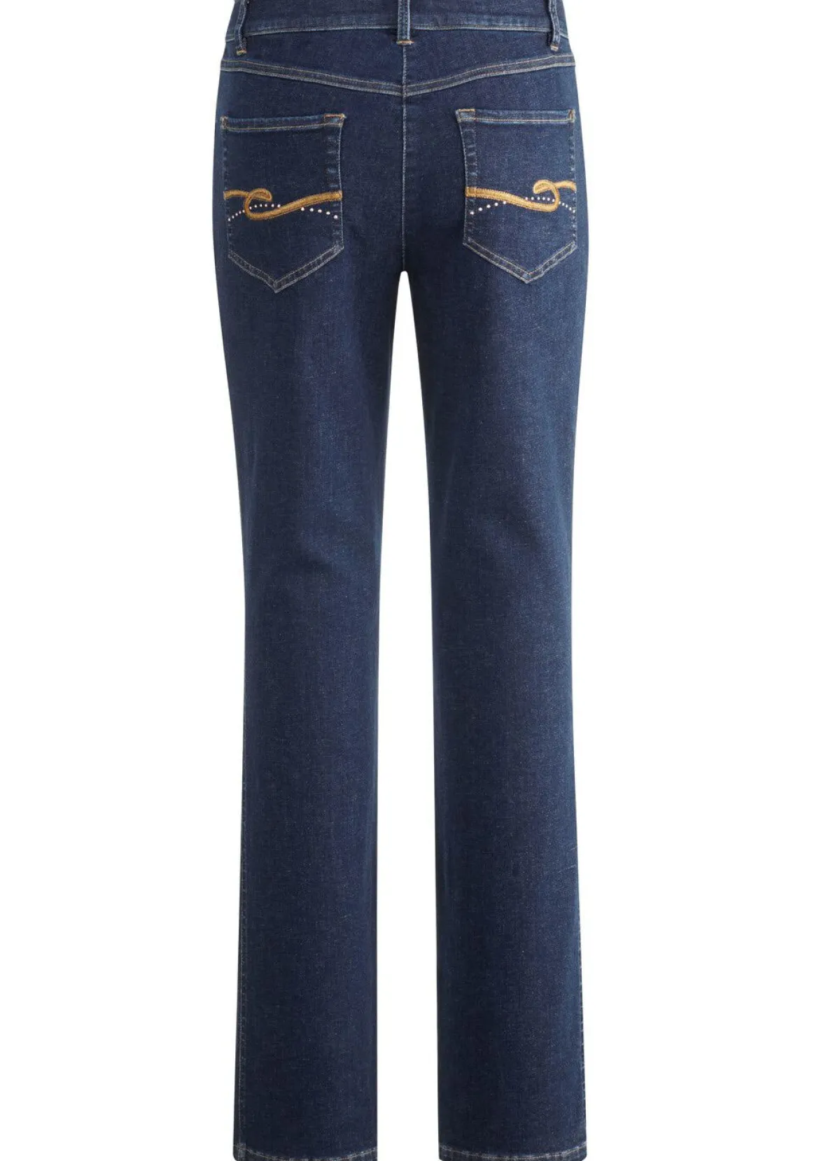 Clearance BADER Jeans in 4-Pocket-Form DUNKELBLAU
