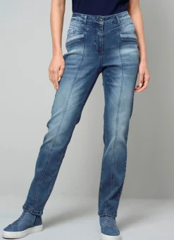 Online BADER Jeans in 5-Pocket-Form BLAU