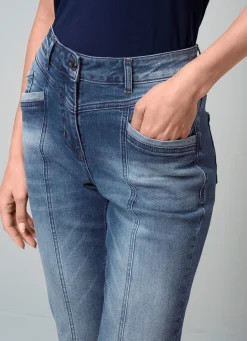 Online BADER Jeans in 5-Pocket-Form BLAU