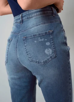Online BADER Jeans in 5-Pocket-Form BLAU